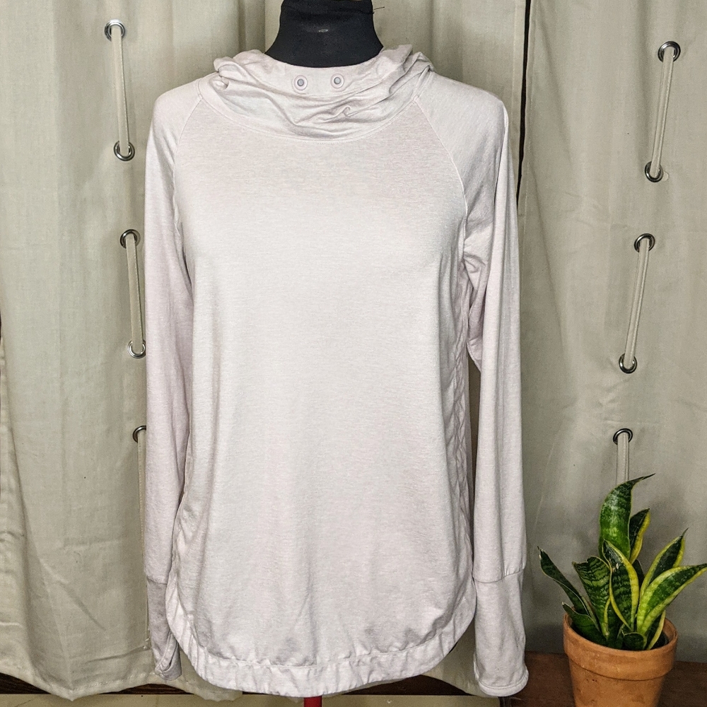 Athleta Uptempo hooded long sleeve shirt